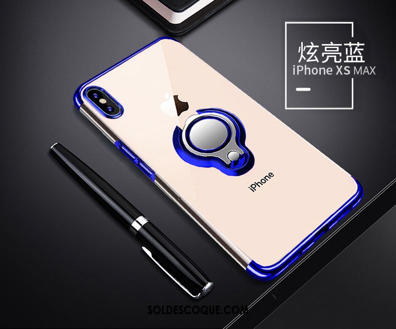 Coque iPhone Xs Max Support Incassable Nouveau Anneau Très Mince En Vente