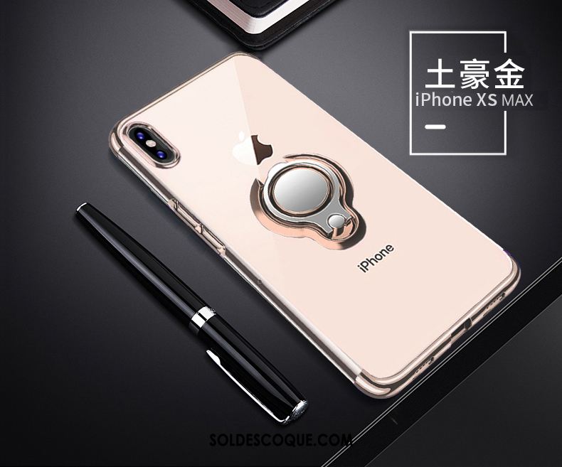 Coque iPhone Xs Max Support Incassable Nouveau Anneau Très Mince En Vente