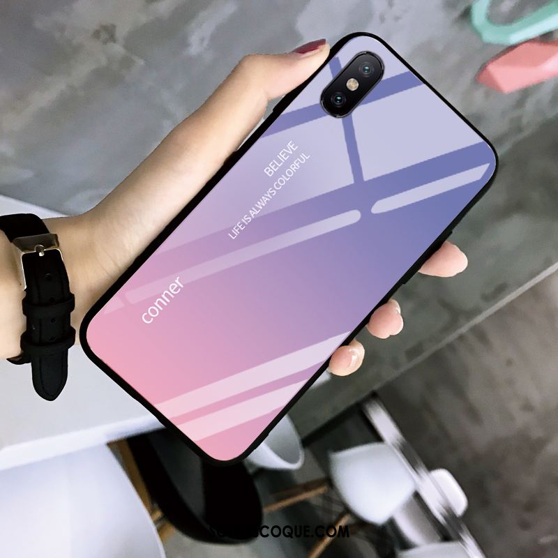 Coque iPhone Xs Max Tout Compris Verre Téléphone Portable Rouge Étui France