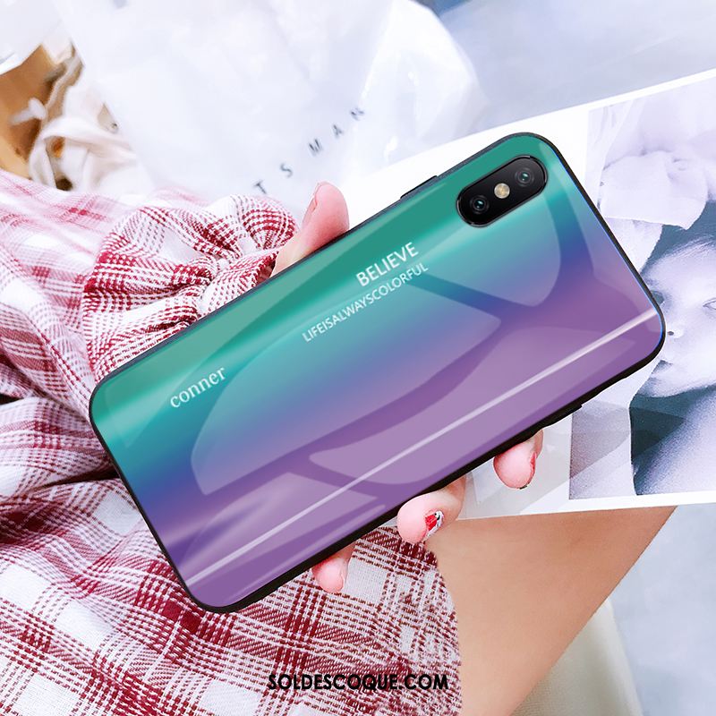 Coque iPhone Xs Max Tout Compris Verre Téléphone Portable Rouge Étui France