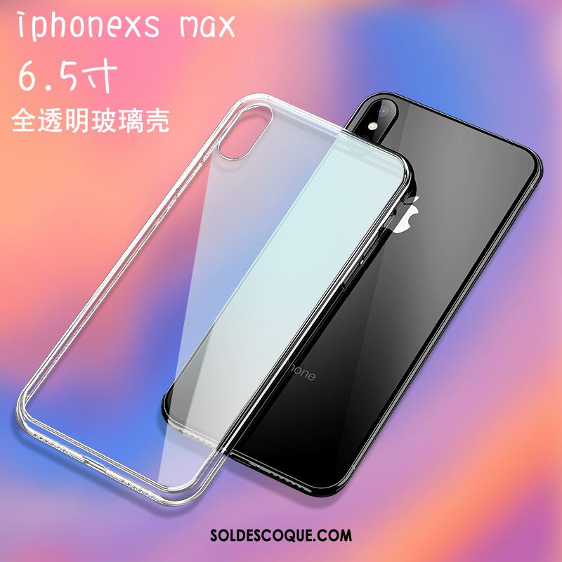 Coque iPhone Xs Max Transparent Charmant Téléphone Portable Luxe Dessin Animé Soldes