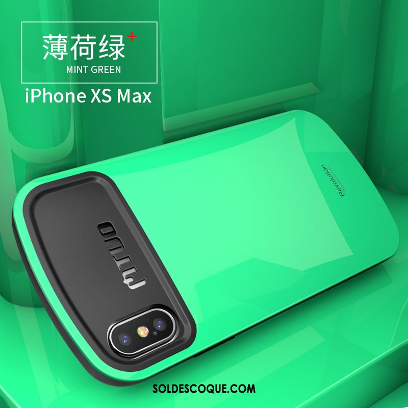 Coque iPhone Xs Max Téléphone Portable Créatif Personnalité Nouveau Net Rouge Pas Cher