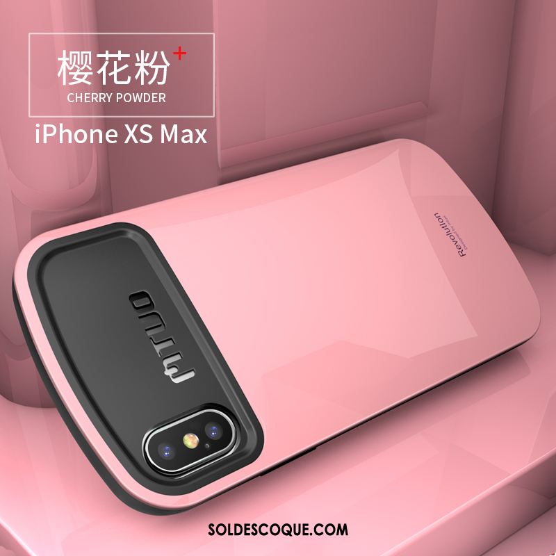 Coque iPhone Xs Max Téléphone Portable Créatif Personnalité Nouveau Net Rouge Pas Cher