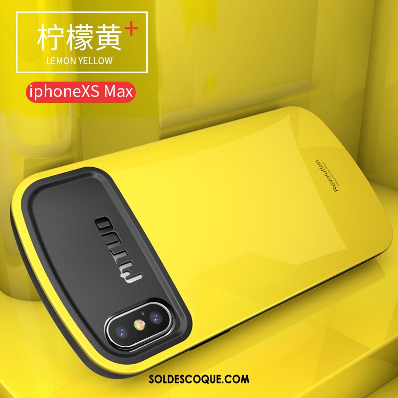 Coque iPhone Xs Max Téléphone Portable Créatif Personnalité Nouveau Net Rouge Pas Cher