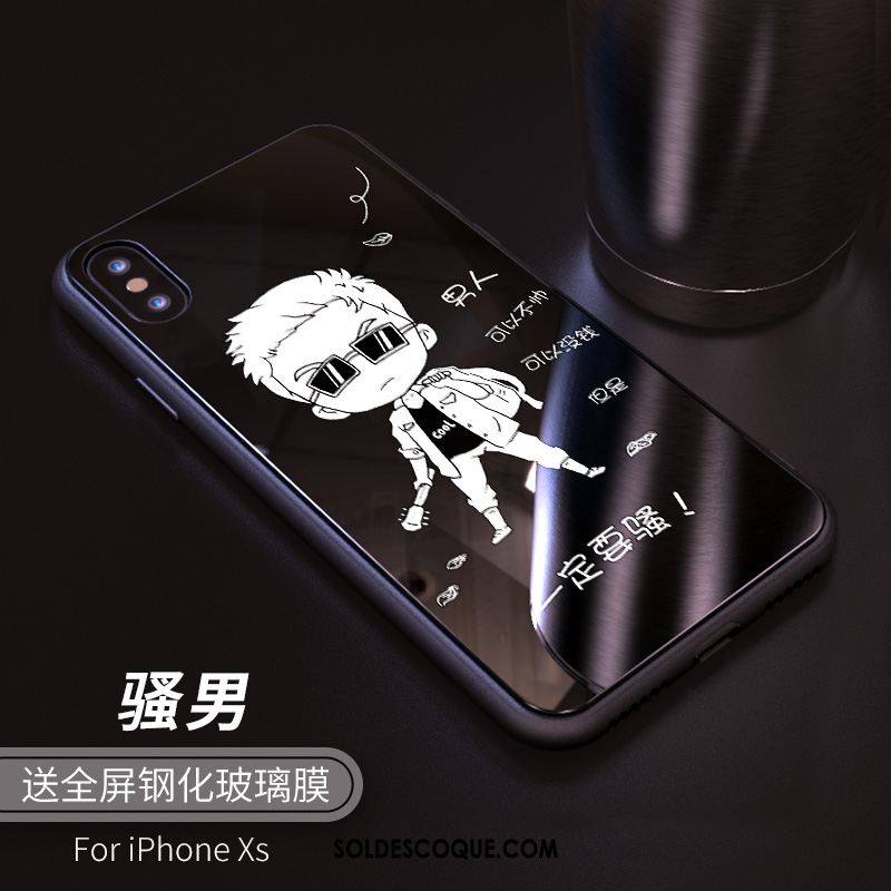 Coque iPhone Xs Tout Compris Téléphone Portable Incassable Marque De Tendance Créatif En Vente