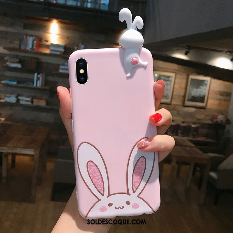 Coque iPhone Xs Téléphone Portable Membrane Légère Fluide Doux Incassable Soldes