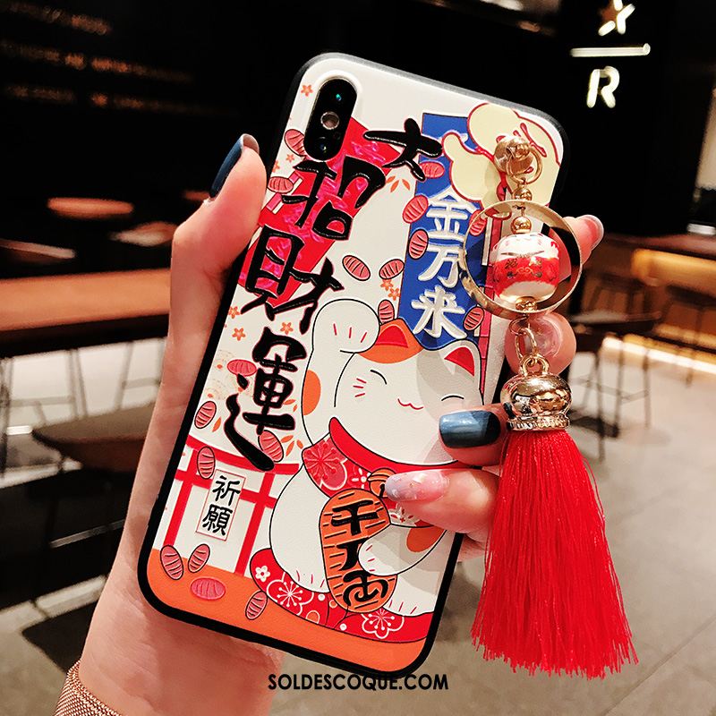 Coque iPhone Xs Téléphone Portable À Franges Dessin Animé Tout Compris Incassable Soldes