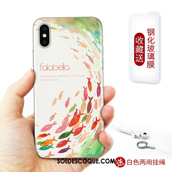 Coque iPhone Xs Téléphone Portable Étui Nouveau Protection Tout Compris Pas Cher