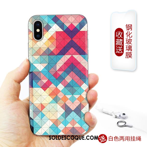 Coque iPhone Xs Téléphone Portable Étui Nouveau Protection Tout Compris Pas Cher