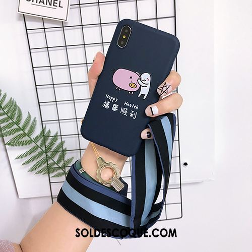 Coque iPhone Xs Étui Tout Compris Tendance Charmant Ornements Suspendus Pas Cher