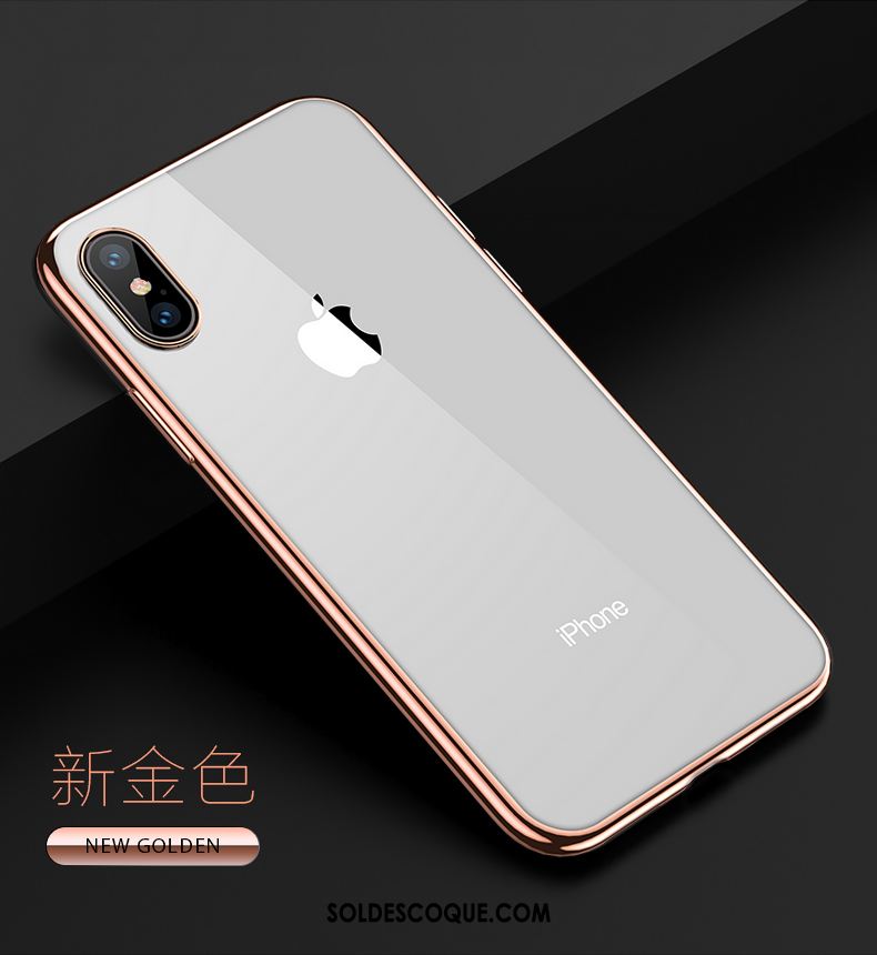 Coque iPhone Xs Étui Transparent Très Mince Téléphone Portable Tout Compris Pas Cher