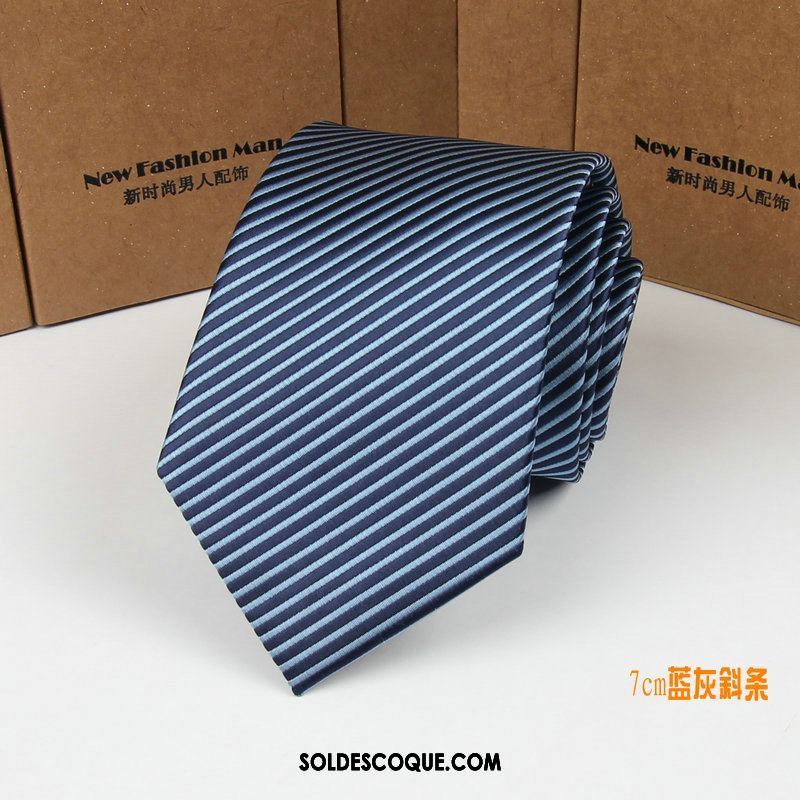 Cravate Homme Boite Cadeau Le Marié Vêtements De Cérémonie Entreprise Bleu Soldes