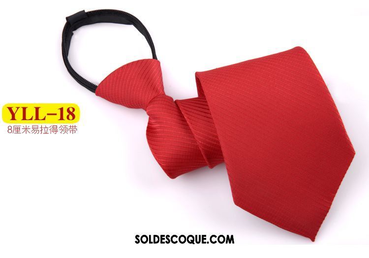 Cravate Homme Le Marié Marier Entreprise Vêtements De Cérémonie Rouge Soldes