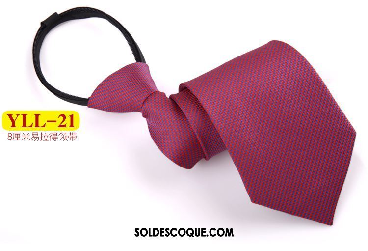 Cravate Homme Le Marié Marier Entreprise Vêtements De Cérémonie Rouge Soldes