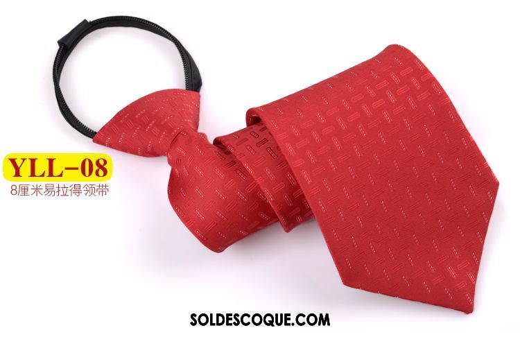 Cravate Homme Le Marié Marier Entreprise Vêtements De Cérémonie Rouge Soldes
