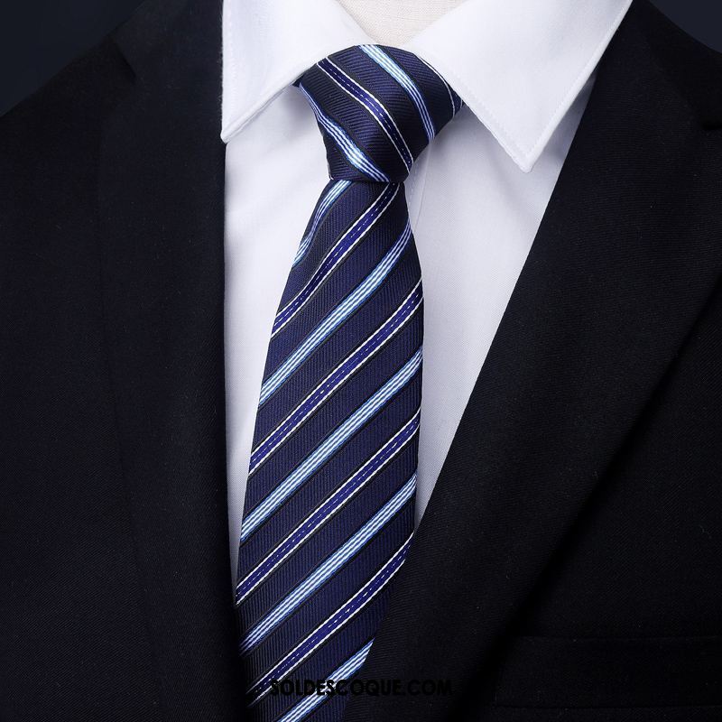 Cravate Homme Le Marié Noir Bleu Vêtements De Cérémonie Carrière Pas Cher