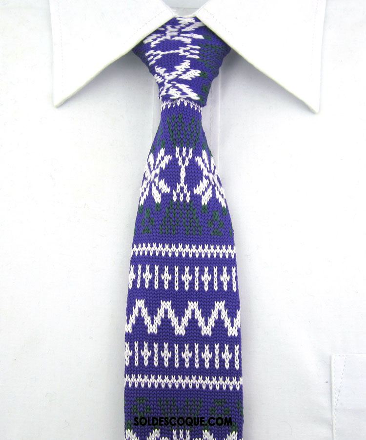 Cravate Homme Spécial Vêtements De Cérémonie Tricot Mode Violet En Ligne