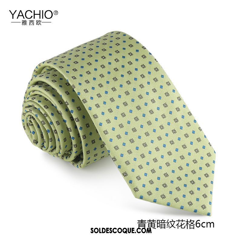 Cravate Homme Vert Mode 6cm Étroit Boite Cadeau En Ligne