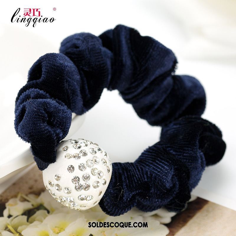 Fleur De Tête Femme Accessoires Fleur Corde Tête Flanelle Élastique En Ligne