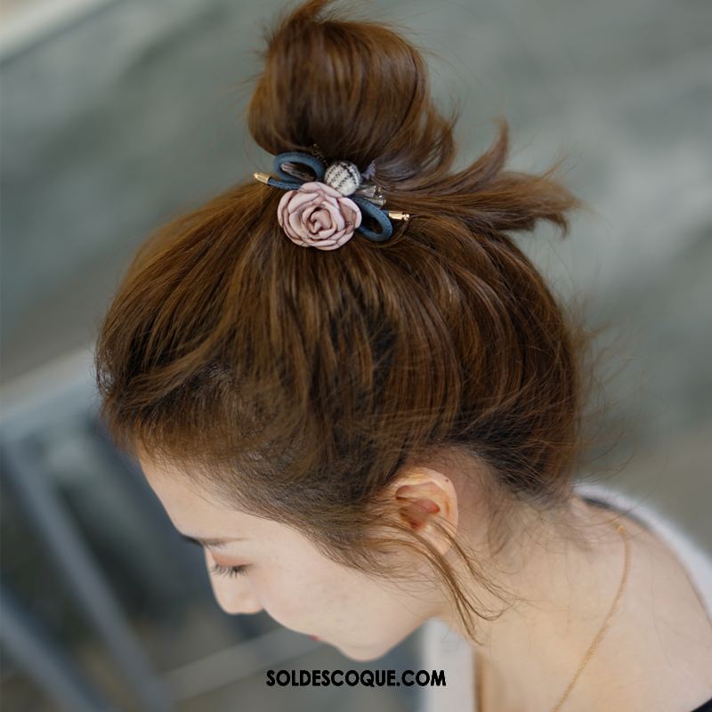 Fleur De Tête Femme Accessoires Frais Cercle Des Cheveux All-match Élastique Pas Cher