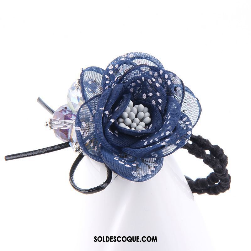 Fleur De Tête Femme Cercle Des Cheveux Accessoires Ornements De Cheveux Corde Tête Tissu Pas Cher