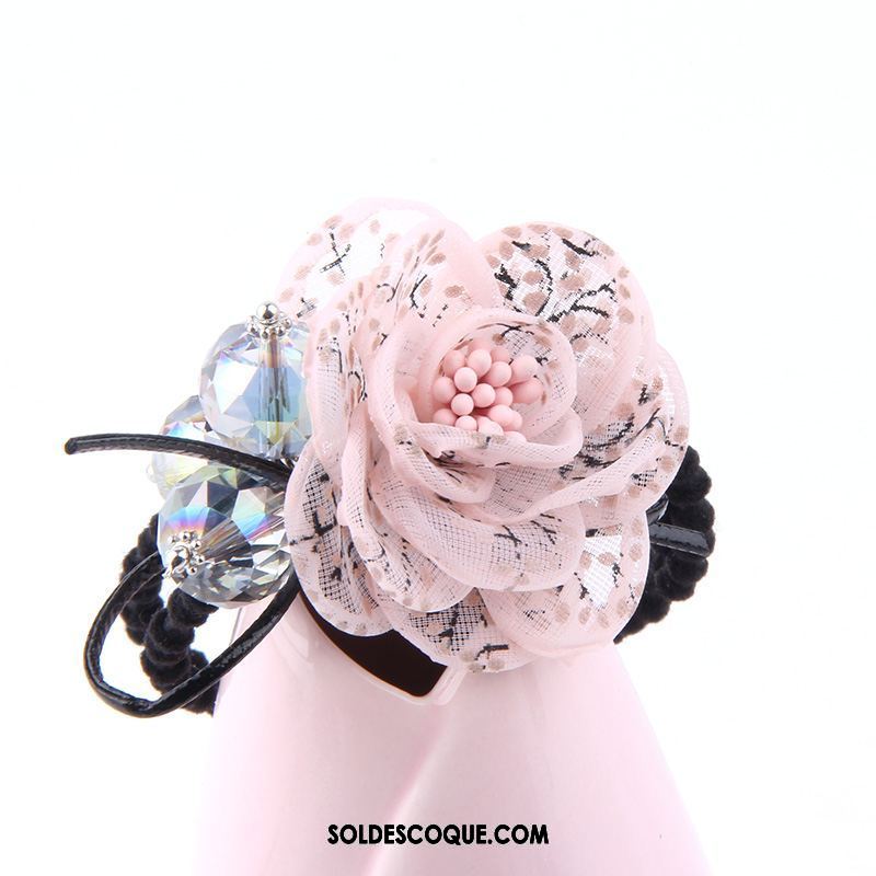 Fleur De Tête Femme Cercle Des Cheveux Accessoires Ornements De Cheveux Corde Tête Tissu Pas Cher