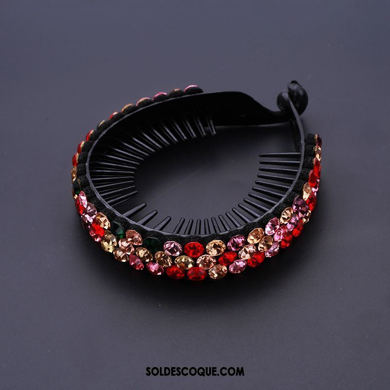 Fleur De Tête Femme Corde Tête Bandes Cheveux Pierres De Strass Adulte Bourgeon En Vente