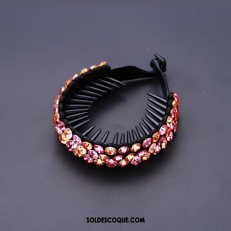 Fleur De Tête Femme Corde Tête Bandes Cheveux Pierres De Strass Adulte Bourgeon En Vente