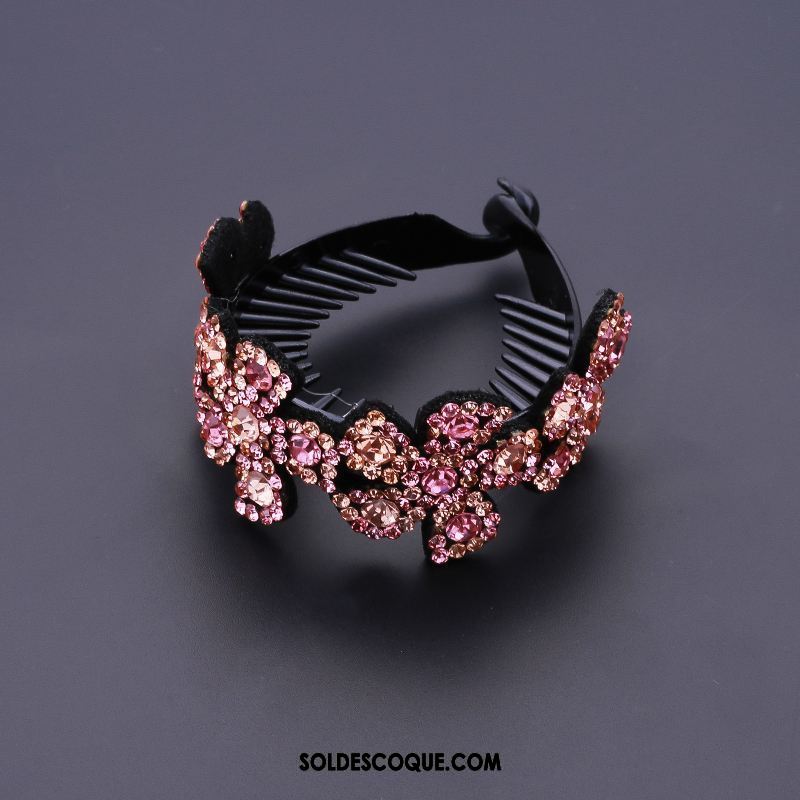 Fleur De Tête Femme Corde Tête Bandes Cheveux Pierres De Strass Adulte Bourgeon En Vente