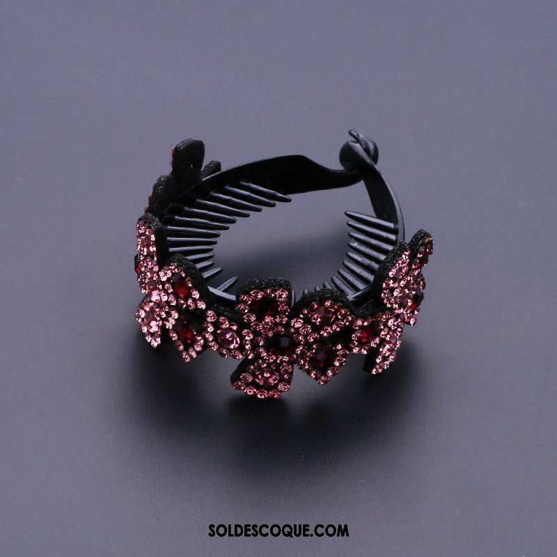 Fleur De Tête Femme Corde Tête Bandes Cheveux Pierres De Strass Adulte Bourgeon En Vente