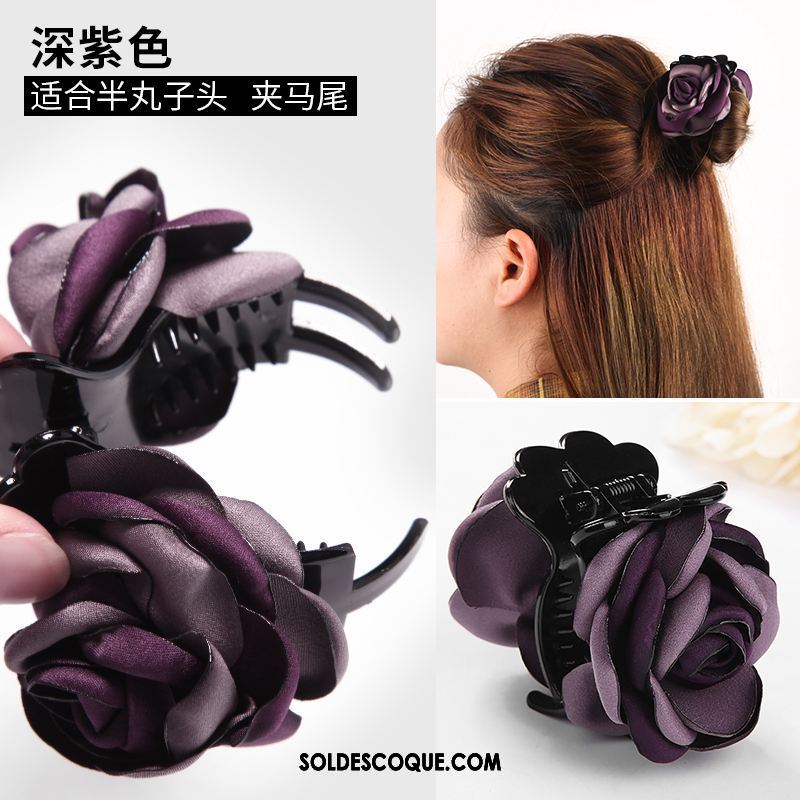 Fleur De Tête Femme Couvre-chefs Accessoires Épingle À Cheveux Poignées Rose En Ligne