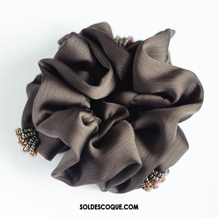 Fleur De Tête Femme Dentelle Pure Couleur Noir Couvre-chefs Gros En Vente