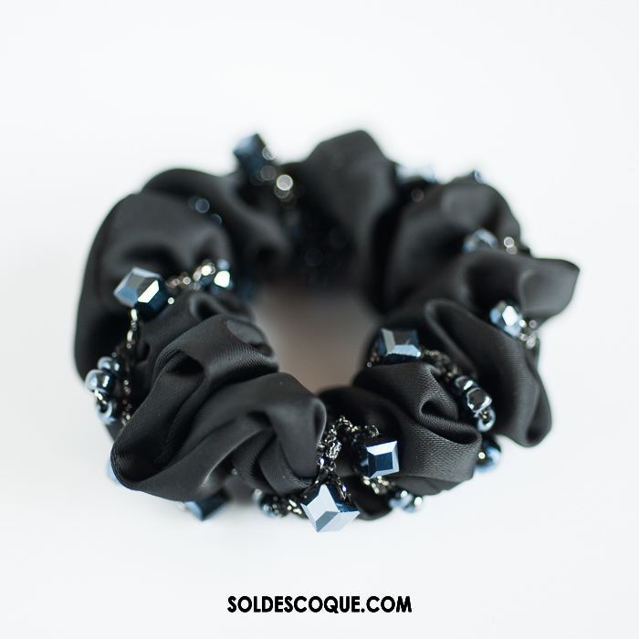 Fleur De Tête Femme Dentelle Pure Couleur Noir Couvre-chefs Gros En Vente