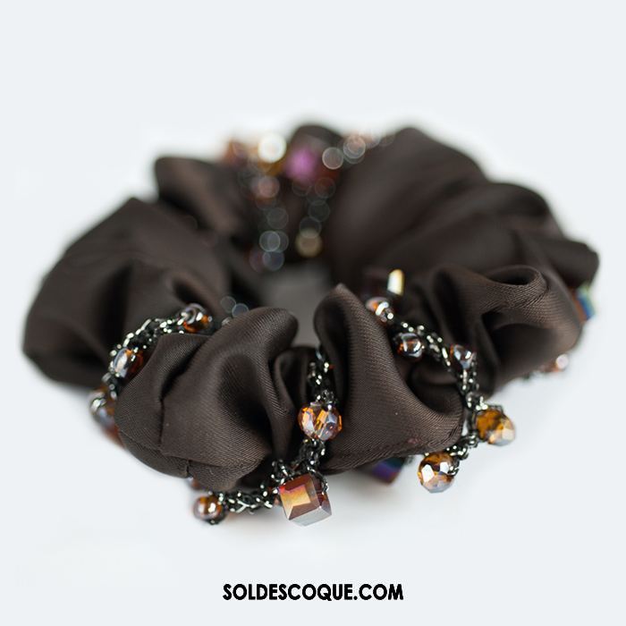 Fleur De Tête Femme Dentelle Pure Couleur Noir Couvre-chefs Gros En Vente