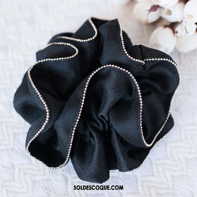 Fleur De Tête Femme Dentelle Pure Couleur Noir Couvre-chefs Gros En Vente