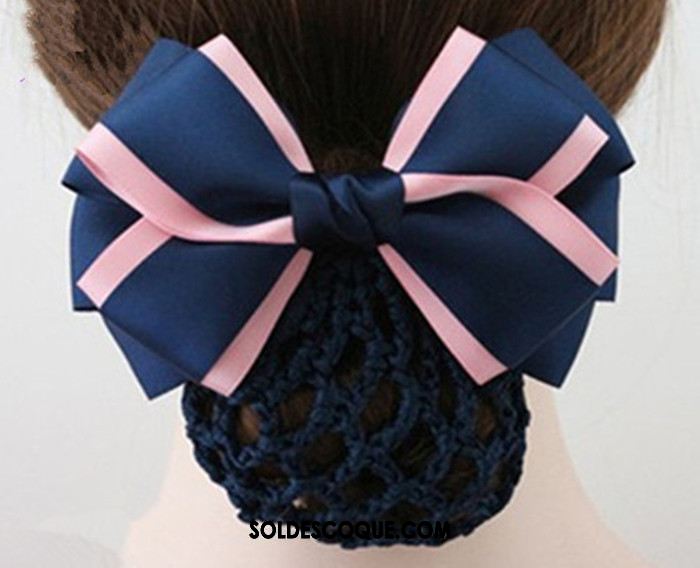 Fleur De Tête Femme Haut Grade Carrière Bleu Réseau Épingle À Cheveux Pas Cher