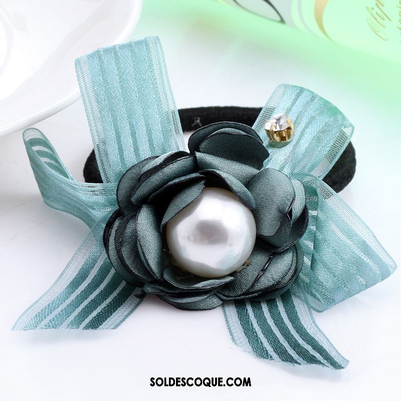 Fleur De Tête Femme Petit Cercle Des Cheveux Simple Couvre-chefs Ornements De Cheveux Soldes