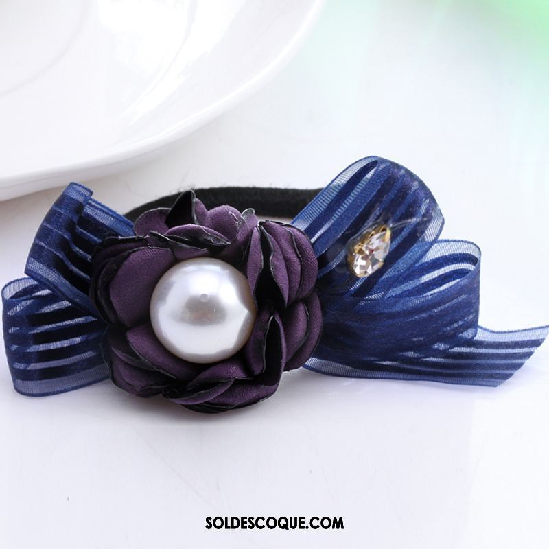 Fleur De Tête Femme Petit Cercle Des Cheveux Simple Couvre-chefs Ornements De Cheveux Soldes