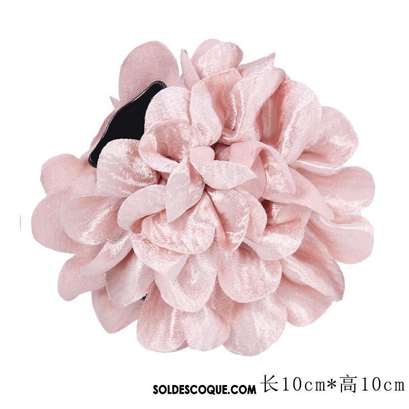 Fleur De Tête Femme Rose Ornements De Cheveux Épingle À Cheveux Poignées Couvre-chefs Soldes