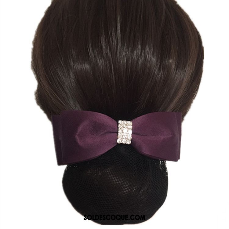 Fleur De Tête Femme Violet Cheveux En Plaques Carrière Poche Nette Invisible Soldes