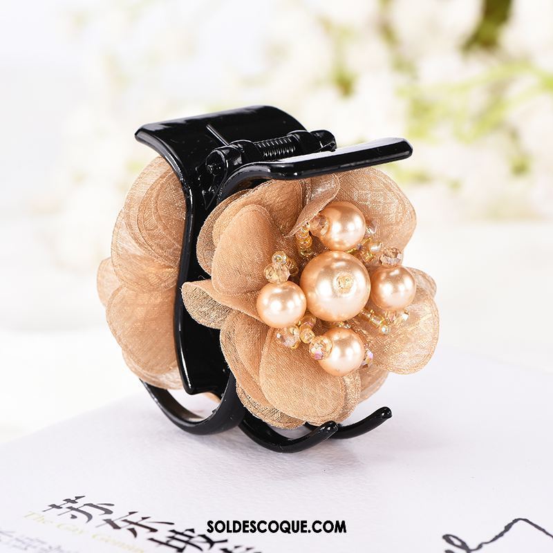 Fleur De Tête Femme Épingle À Cheveux Fleur Nombre Moyen Couvre-chefs Accessoires Soldes