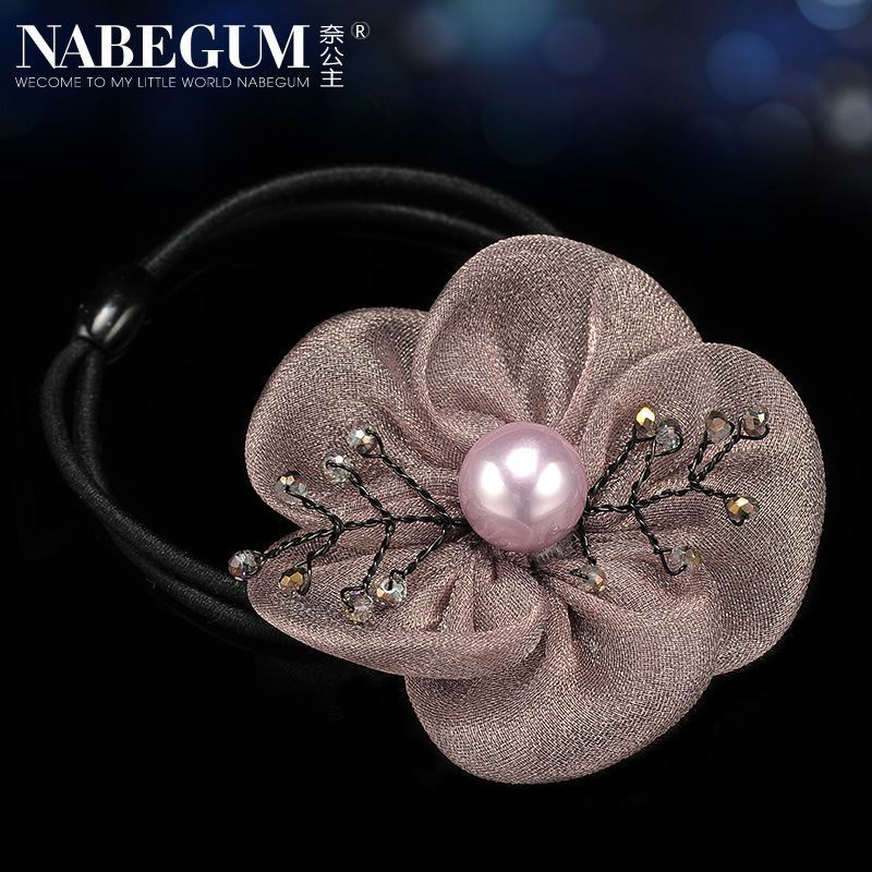 Fleur De Tête Femme Épingle À Cheveux Rose Cercle Des Cheveux Couvre-chefs Fleur Pas Cher