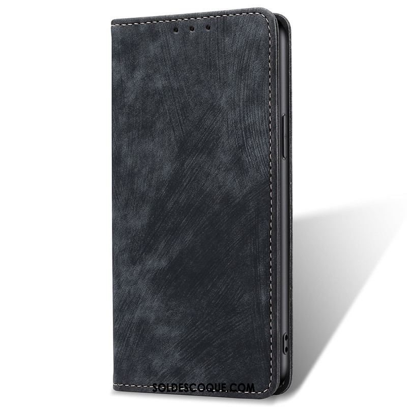 Flip Cover Huawei Mate 50 Pro Simili Cuir Rétro