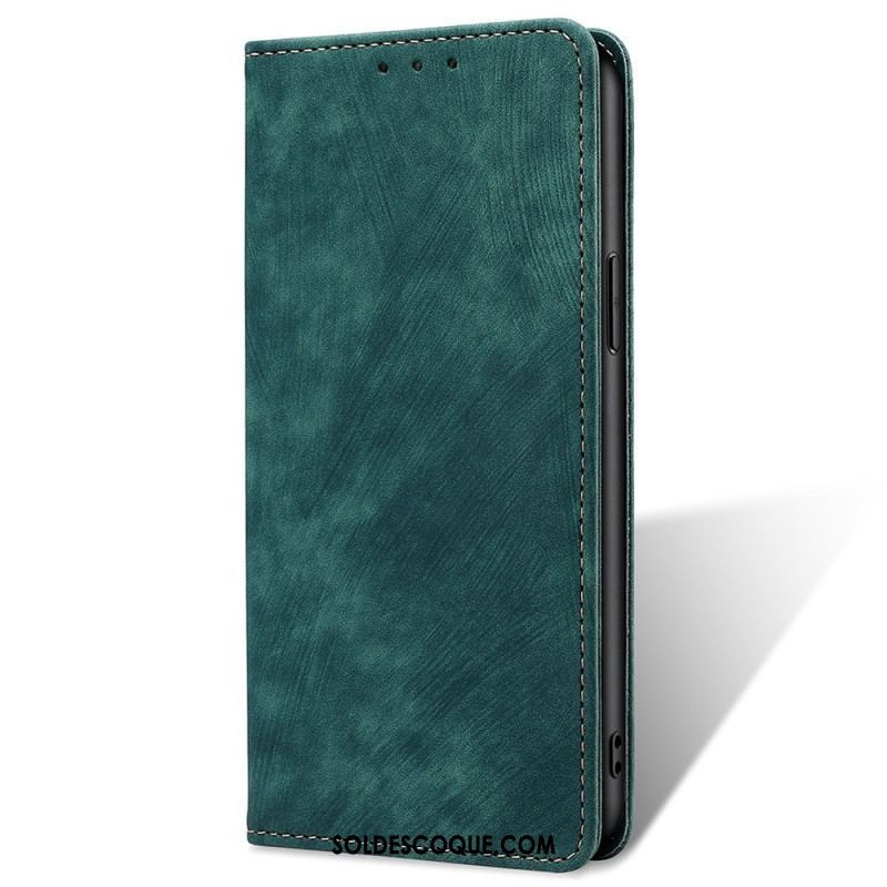 Flip Cover Huawei Mate 50 Pro Simili Cuir Rétro