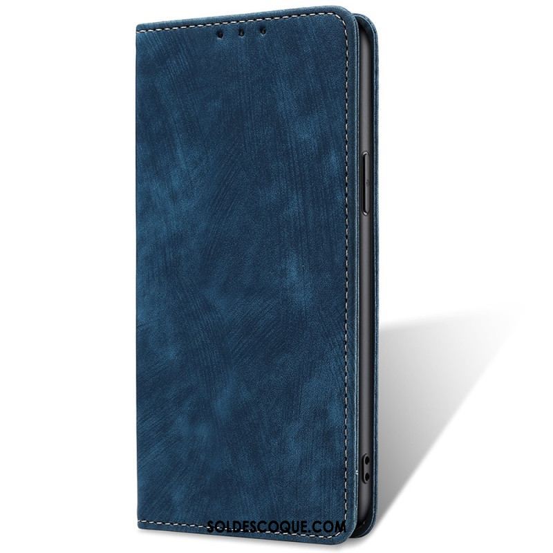 Flip Cover Huawei Mate 50 Pro Simili Cuir Rétro