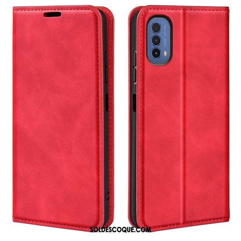 Flip Cover Moto E40 / E30 / E20 Skin-Touch Douceur