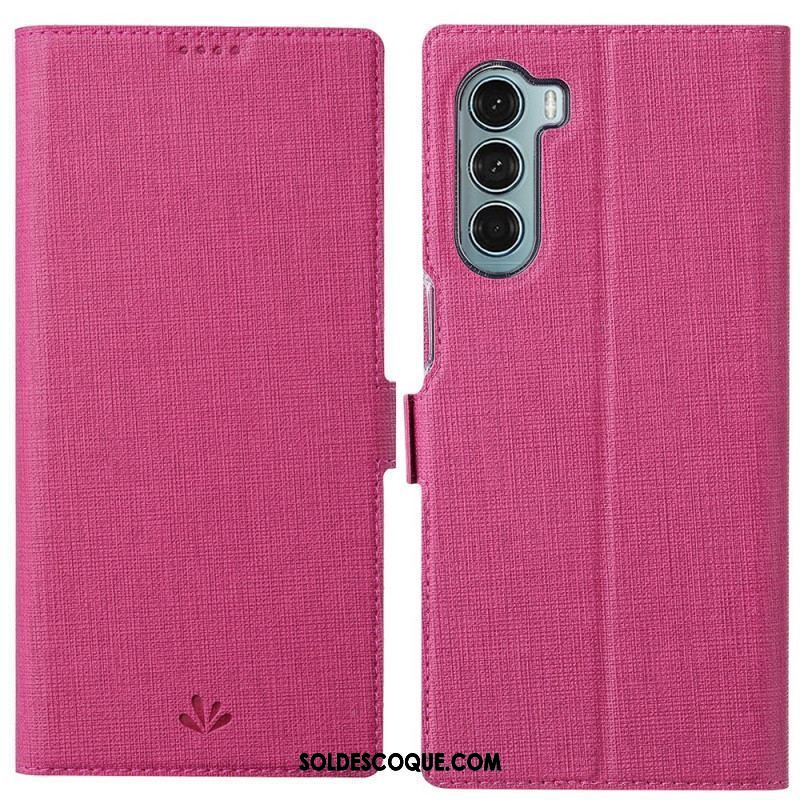 Flip Cover Moto G200 5G Texturée VILI DMX