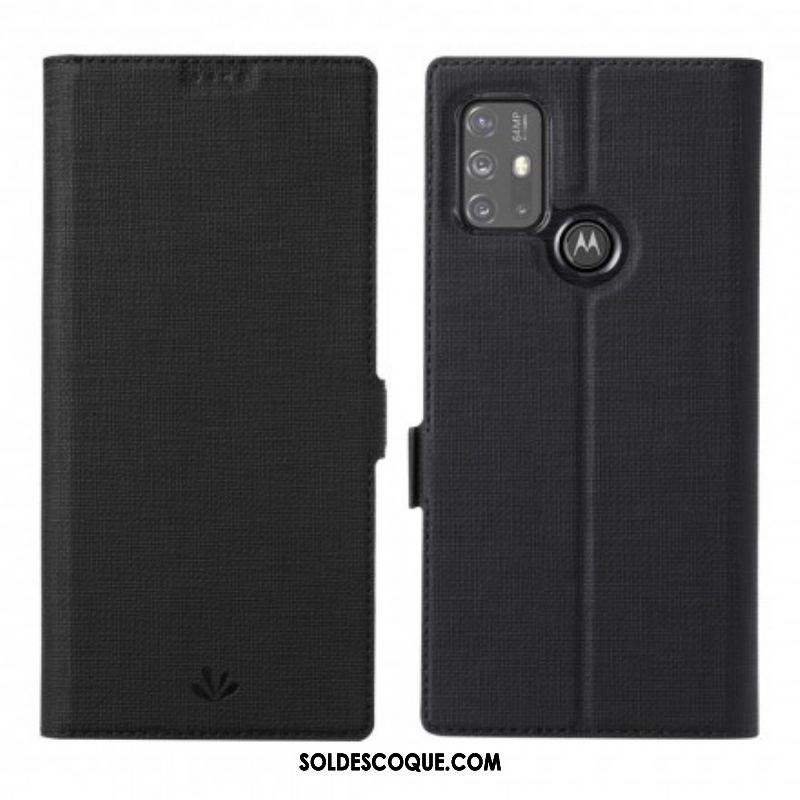 Flip Cover Moto G30 / Moto G10 Texturée VILI DMK