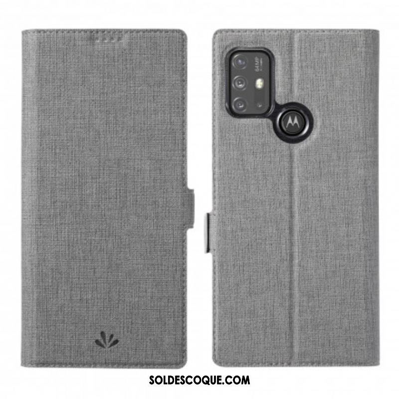 Flip Cover Moto G30 / Moto G10 Texturée VILI DMK