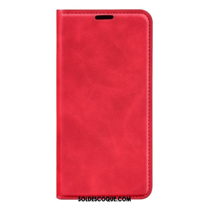 Flip Cover Moto G41 / G31 Effet Cuir Douceur Soie